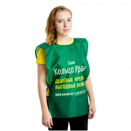 Накидка с полной запечаткой, материал: габардин