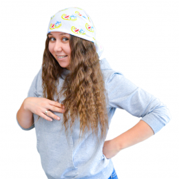 Бандана с полной запечаткой треугольная