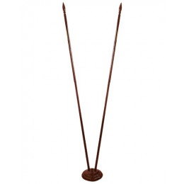 Подставка напольная с основанием Блин, 2 штока