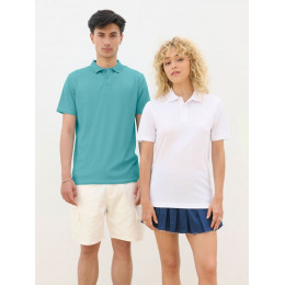 Рубашка поло унисекс Pitcher, черная