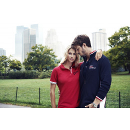 Рубашка поло женская Antreville, темно-синяя