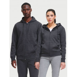 Толстовка женская на молнии с капюшоном Seven Women, красная