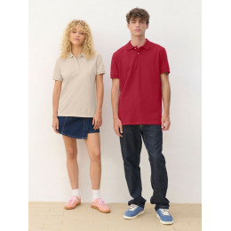 Рубашка поло унисекс Pulse, розовая (candy)