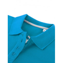 Рубашка поло женская Virma Premium Lady, бирюзовая