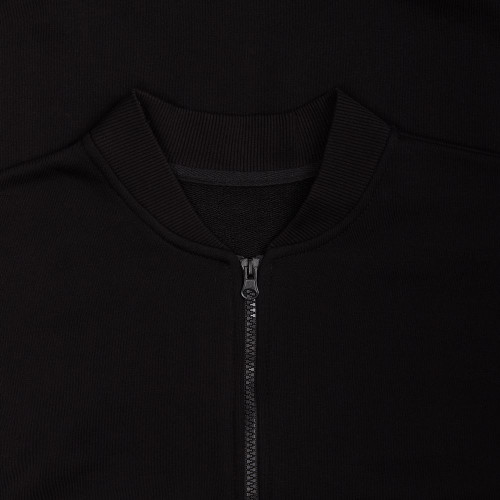 Бомбер унисекс Townie, черный