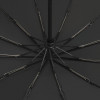 Зонт складной Fiber Magic Major с кейсом, черный