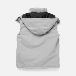 Жилет унисекс Sfera, светло-серый