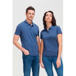 Рубашка поло мужская Perfect Men 180 темно-серая