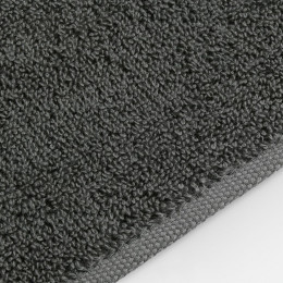 Полотенце махровое Terrychic, среднее, темно-серое