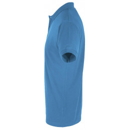 Рубашка поло мужская Perfect Men 180 бирюзовая