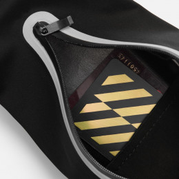 Спортивная поясная сумка Springa, черная