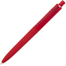 Ручка шариковая Prodir DS8 PRR-T Soft Touch, красная