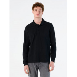 Рубашка поло мужская с длинным рукавом Winter II 210 красная