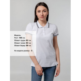 Рубашка поло женская Virma Stripes Lady, белая