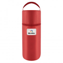 Термос Relaxika Duo 1200 в чехле, стальной