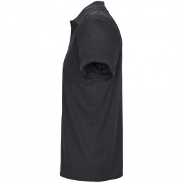 Рубашка поло унисекс Pitcher, черная