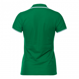 Рубашка поло женская STAN с окантовкой хлопок/полиэстер 185, 04BK