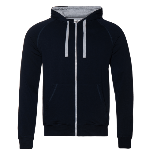 Толстовка мужская STAN с капюшоном на молнии футер без начёса 260, 61