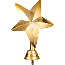 Фигурка пластиковая Звезды F220B/G 13см (12221-130/G)