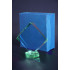 Награда стеклянная (сувенир) G022C 185х175мм футляр в комплекте